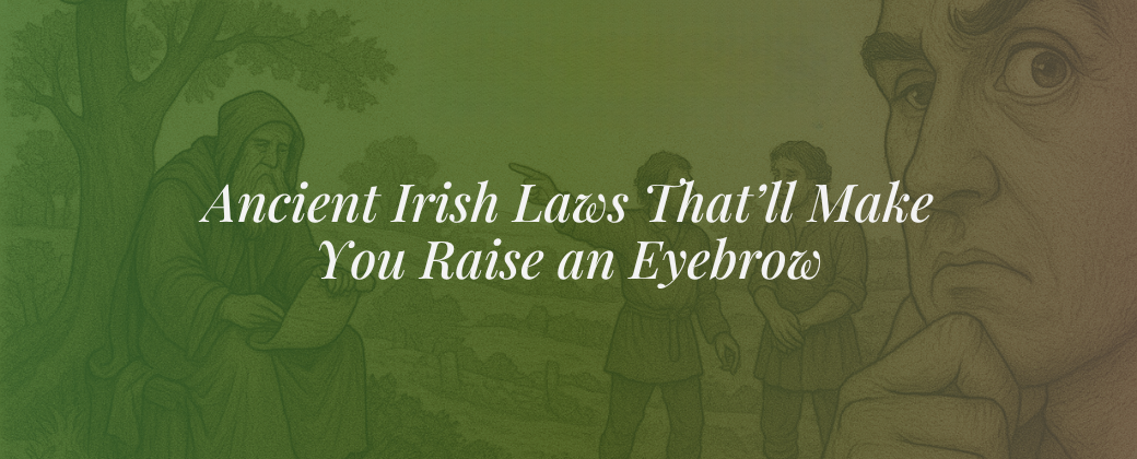 Ancient Irish Laws That’ll Make You Raise an Eyebrow