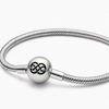 Enchanted Isle™ Charm Bracelet — 18K White Gold | Snakechain