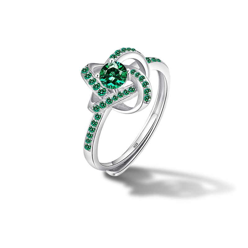 [Limited Edition] Celtic Knot™ 18K Emerald Ring – Celtic Knot Jewellery