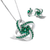 [Limited Edition] Celtic Knot™ 18K Emerald 2pc Bundle