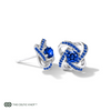 Celtic Knot™ 18K Sapphire Earrings