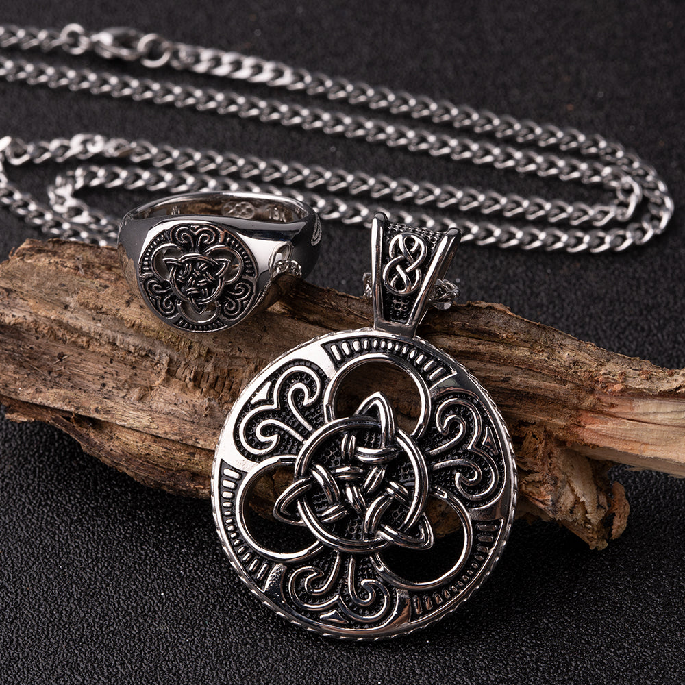 Celtic Knot™ Stainless Steel Men's 2pc Set – Celtic Knot Jewellery