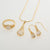 Celtic Mother™ 18K Yellow Gold Moonstone 3pc Collection
