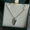 Irish Harp™ 18K White Gold Pendant