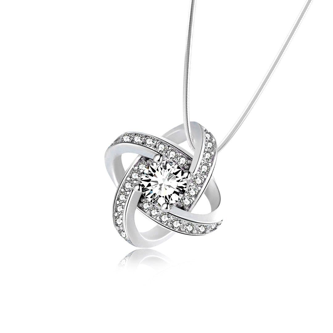 Celtic Knot Necklace Love Pendant Sterling Silver India | Ubuy